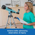Educational Insights Set, 7+ GeoSafari Starview Telescope - Kids Telescope for Beginner Astronomy, Stargazing & Viewing