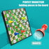 Magnetic Snakes and Ladders Board Game Set, Lightweight Portable Design, Travel Game Gift for Kids and Adults