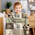 (03, 30x40 Western Blanket, Western Decor for Nursery Room, Baby Blankets for Boys Girls, Cowboy Baby Blankets, Western
