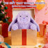 SuzziPals Heatable & Coolable Purple Bunny Stuffed Animal Heating Pad for Soothing & Relaxation, Lavender Purple Bunny