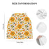 Schgap Flowers Orange Baby Car Seat Covers Canopy, Nursing Cover Breastfeeding Baby Carrier Covers Carseat Canopy