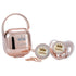 Personalized Bling Pacifier Box and Pacifier Set Unique Gift to New Bron