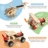 6 in 1 STEM Kits for Kids Age 5-12, Wood Car Building Electric Model Kit, Birthday Gift for Boys and Girls