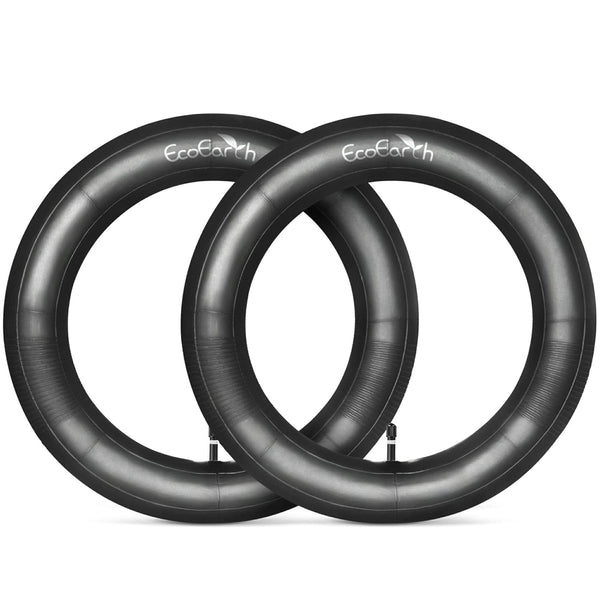 EcoEarth 12.5” x 1.75/2.25 Inner Tube Tire Replacements (2 Pack) for Kids Bike & Jogging Stroller, All Brands Compatible