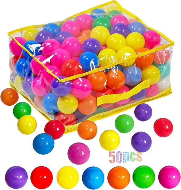 LANGXUN Soft Plastic Ball Pit Balls, Ideal Gift for Baby Toddler Birthday, Ball Pit Play Tent, Party Decoration