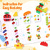 116 3 Creative Building Blocks - Pieces Large-Size Blocks, Build Train Animal, Ideal STEM Toy for Year Old Kids