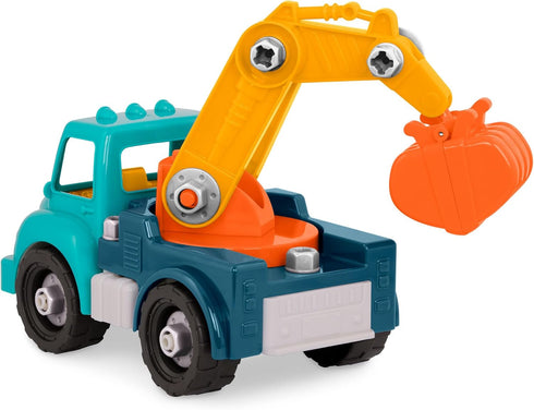 Battat – Classic Construction Toy, Pretend Play Tools Toddler Trucks for Dexterity Building Toy Age 3+