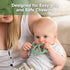 Set Haakaa Silicone Crab Baby Teether&Training Toothbrush Oral Care Kit