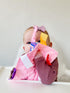Lovey Sensory Tag Toy - Garden Flowers Butterflies Blanket