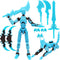 masijssa Titan 13 Action Figures (Grow in The Dark Blue) T13 3D Action