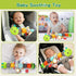 CAHILON 0-12 Tummy 3 6 9 12 18 Baby Toys Musical Caterpillar for Months, Infant Stuffed Animal with Mirror, Crinkle