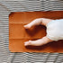 Vegan Leather Baby Changing Mat by Lark Baby Goods, Waterproof, Portable Diaper Pad, 14 x 22 in, Brown