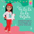 Glitter Girls – 14-inch Doll Outfit – Christmas Doll Clothes – Festive Doll Outfit – 14-inch Doll Slippers – 14-inch Doll Sleepover – FA La La La La, Pajama