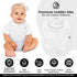 (3-Pack) 345 Organic Cotton Baby Drool Bibs Thick GSM, Soft & Absorbent, Teething Bibs for Boys and Girls