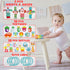 30 Pcs High Contrast Baby Toy Gift Set for Infants - Rattles, Teething Toys & Wrist Socks - Suitable for 6-12 Months - Perfect Baby Toys for Boys and Girls