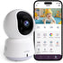 Comfyer Baby/Pet Monitor for Indoor Security, Monitoring with Smart Phone app, 2K QHD