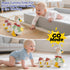 6-12 Set Tummy 1 HOLA Baby Toys Months Musical Dancing Duck Toy with Mama and Babys Time Toys, Crawling and Interaction
