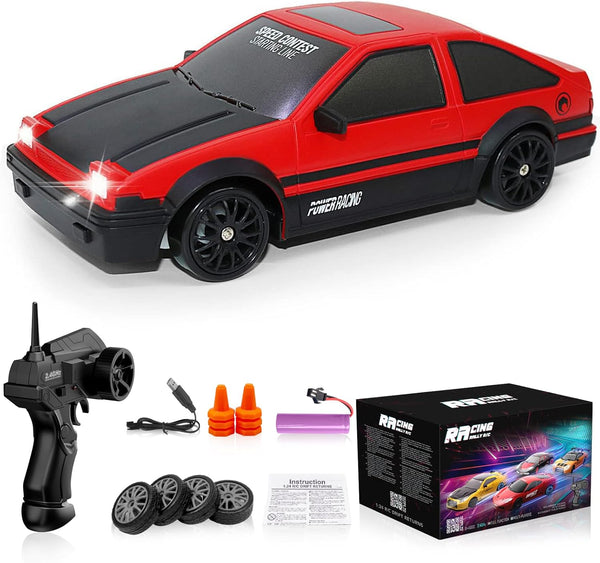Remote Control Car RC Drift Car 2.4GHz 1:24 Scale 4WD High Speed
