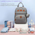 Loyybee Backpack, Pack Diaper Bag Baby Diaper Bag with Changing Station Multifunctional Travel Baby Bag, Waterproof