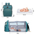 Station,900D Backpack ANWTOTU Baby Diaper Bags with Changing Oxford Waterproof Diaper Bag for Moms Dads with USB