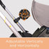 liuliuby Baby Stroller Fan with Clip | Clip On Fan for Baby Car Seat | Portable & Rechargeable with Durable Clamp |