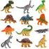 24 Pack CUTE STONE Filled Easter Eggs with Dinosaurs and Animals, Easter Basket Stuffers Easter Party Favors for Kids