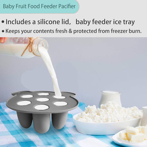 Frozen Breastmilk Teether Tray - Soothing Baby's Gums