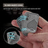 Fidget Toys Adults, EDC Metal Fidget Slider, Magnetic Poker Push Card, Adult Fidget Toy for Anxiety ADHD, Cool Office