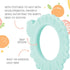 Lulyboo Baby Silicone Sensory Teething Sheep, Easy to Grip, Self Soothing Pain Relief for 0-12 Months (Aqua)