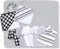 The Peanutshell Hooded Bath Towel and Wash Cloth Set for Baby Boys