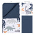 3 Set, Tummy Trend Lab Prehistoric Dinos Piece Crib Bedding Can Be Used As A Blanket Or A Playmat for Time, Includes