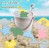 TGIQROVE 21Pcs Set, 2 2 16 1-3 Baby Beach Toys, Silicone Beach Toys, Baby Beach Essentials, Travel Friendly Beach