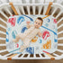 Sports Hockey Fitted Crib Sheet for Boys and Girls, 52 X 28 in, Mini Crib Sheets