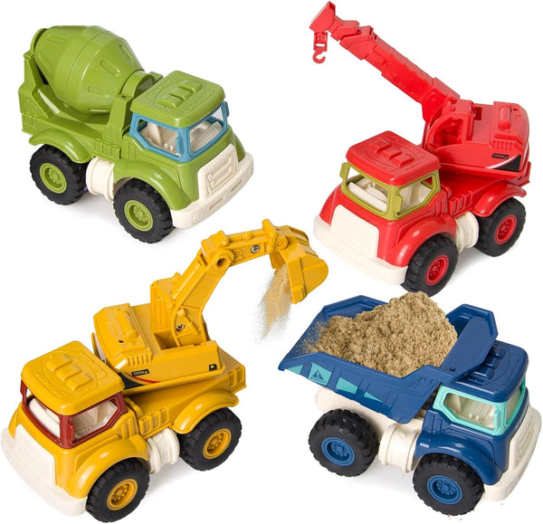 ZROPAW Construction Toys for Toddlers 2 3 4 5 Years Old, Sandbox Excavator