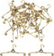 Ipetboom 24pcs Miniature Clothes Hangers - 1.6In Mini Doll House Garment Dress Up
