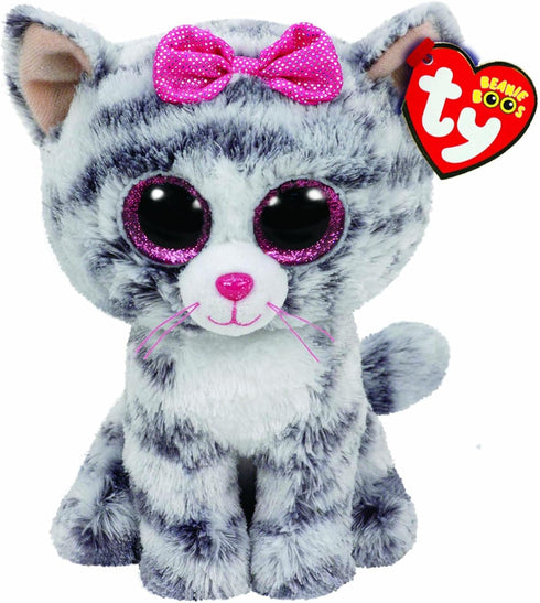 Ty Kiki Regular Grey Cat Plush