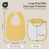 GLLQUEN BABY Muslin Drool Bibs - 8 Pack for Boys & Girls, Adjustable Baby Bibs for Drooling and Teething