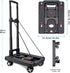 Car Seat Dolly for Airport - CarSeat Roller Cart Wheels for Airplane - Car Seat Travel Cart Carrier with Straps