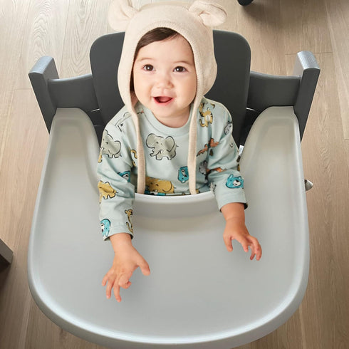 High Chair Tray for Stokke Tripp Trapp - Baby Bottle Compatible