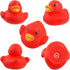 50 Pcs Multicolor Mini Rubber Ducks Bath Toy, Float Duck Baby Bath Toy for Shower Birthday Party Christmas Favors