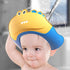 Generic Baby Shower Shield - Safe Shampoo Protection Cap,Baby Cartoon Shower Cap Shield, Soft Adjustable Visor Bathing