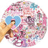 Hopetl 50Pcs Pink Bow Nurse Stickers Medical Accessories Stickers for Laptop, Water Bottle, Scrapbook, Journaling