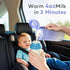 5 MOMFANN Portable Bottle Warmer for Travel, Dual Heating Modes Baby Milk Warmer On The Go for Breastmilk, Water