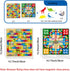 Magnetic Board Game Educational Toys for Kids, Dinosaur Flying Chess for Beginners and Adults
