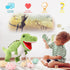 MorisMos Giant Dinosaur Stuffed Animal with Babies Inside, 23.6'' Big T-Rex Mommy with 3 Baby Dinos