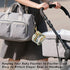 YETTASBIN Rooster Portable Pacifier Holder Case with Metal Hook Buckle & Zipper for Diaper Bag and Stroller, Versatile
