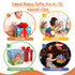 ZXHWTG 6-12 6 7 8 9 10 1st 1 Baby Toys Months, Soft Barn Montessori Sensory Infant Toy for Month Old, Birthday Baby