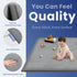 Floor,1.3" Tummy Baby Play Mat for Thick Memory Foam Time Mat,Soft Coral Velvet Nursery Rug,Large Non Slip