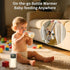 VVU&CCO 5-8 Portable Bottle Warmer, Travel-Friendly, Precise Temp-Control & LCD Display, Long Battery Life