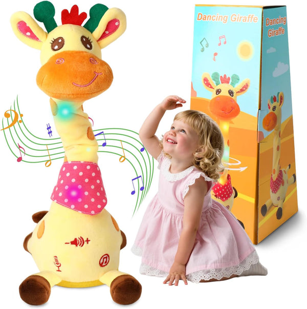 Dancing Giraffe Toy Stuffed Animal Toddlers Gifts for Baby Toys Singing Song
